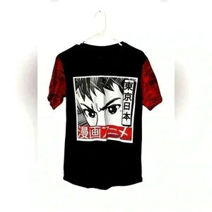 Anime - Rising Sun — T-Shirt - Men’s Small - Vibes